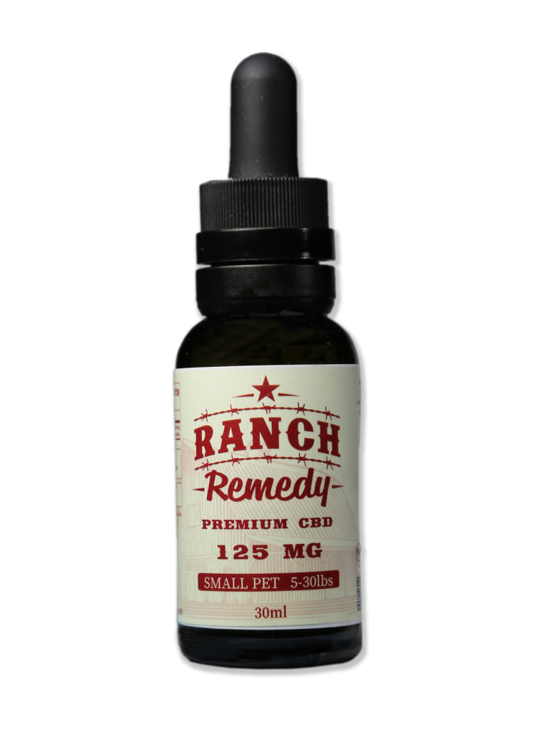 Ranch Remedy Premium CBD. 125 mgs of CBD (NO THC) to calm your pet's anxiety and boost their immune system.